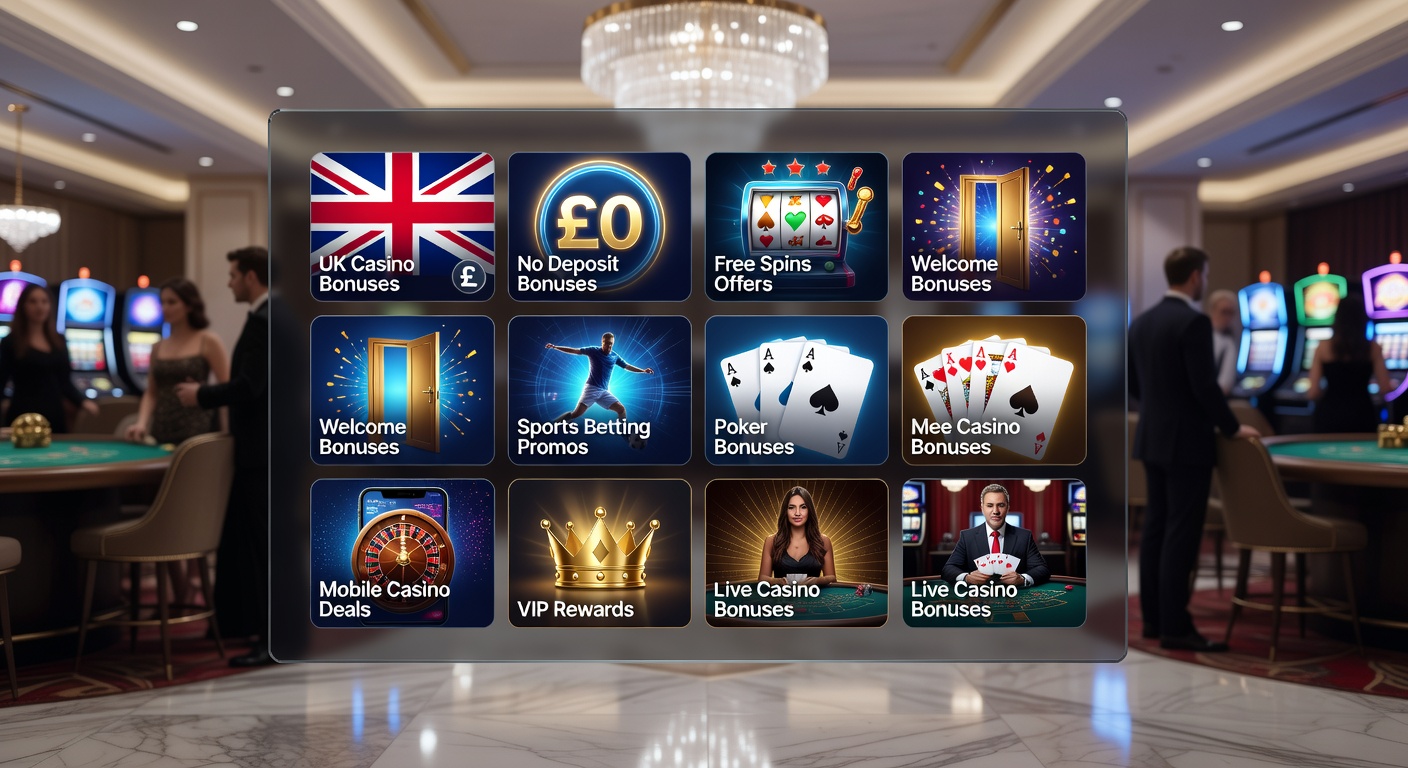 Vibrant digital blueprint illustrating interconnected bonus pathways from no-deposit offers to VIP rewards in UK gambling platforms