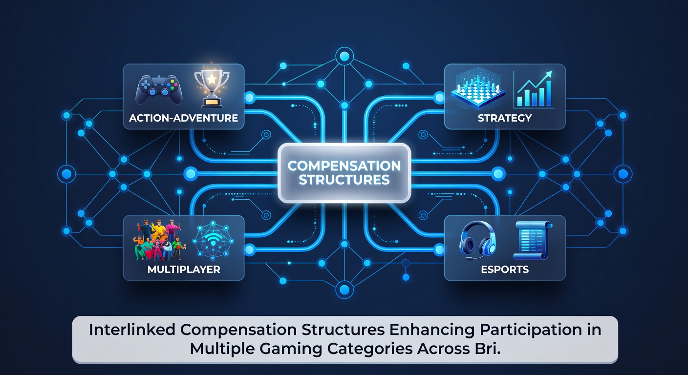 Player journey map showing progression through connected gaming incentives