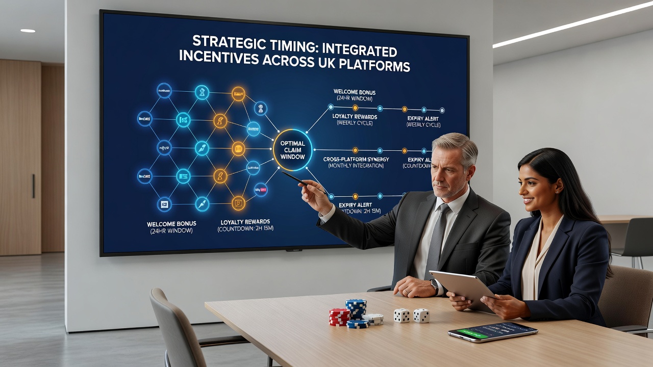 Strategic timing illustration for UK casino and betting incentives
